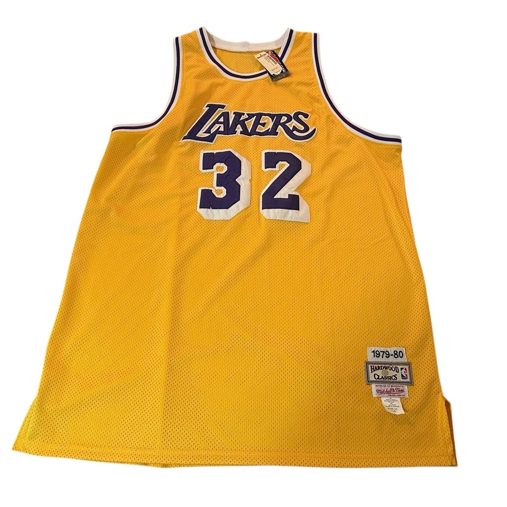 Mitchell Ness NBA Jersey Magic Johnson Size 54 1979-80